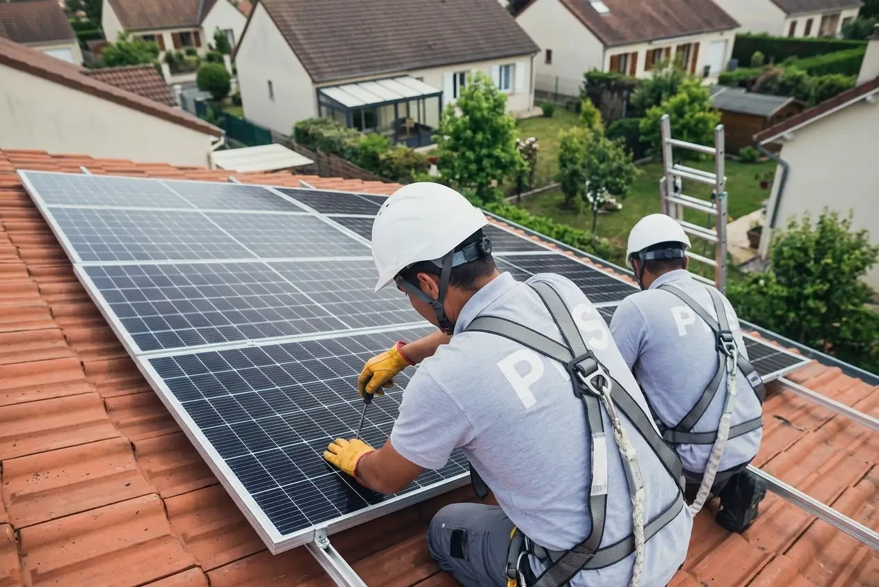 Panneaux solaires en toiture dans l'Aude